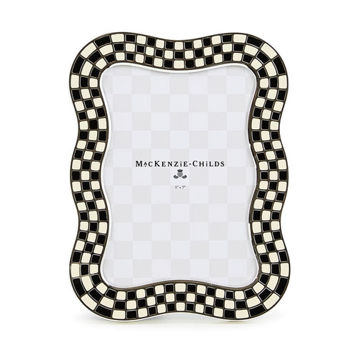 Wavy Check Silver Plated 5