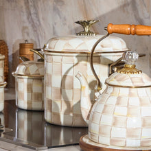 Cargar imagen en el visor de la galería, Mocha Check 7 Qt. Stockpot