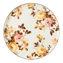 Cargar imagen en el visor de la galería, Wild Rose White Round Tray