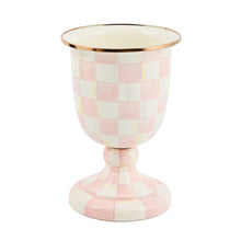 Cargar imagen en el visor de la galería, Rosy Check Pedestal Vase