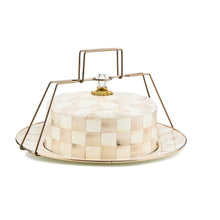 Cargar imagen en el visor de la galería, Mocha Check Cake Carrier