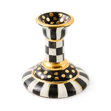 Cargar imagen en el visor de la galería, Courtly Check Large Ceramic Candlestick