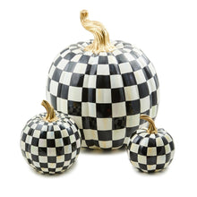 Cargar imagen en el visor de la galería, Courtly Check Glossy Small Pumpkin