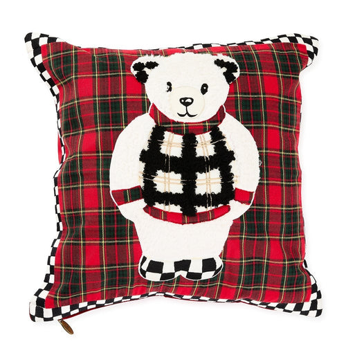Cozy Bear Throw Pillow