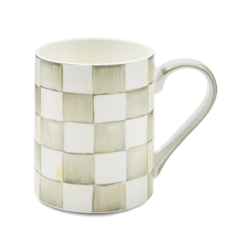 Sterling Check Porcelain Mug