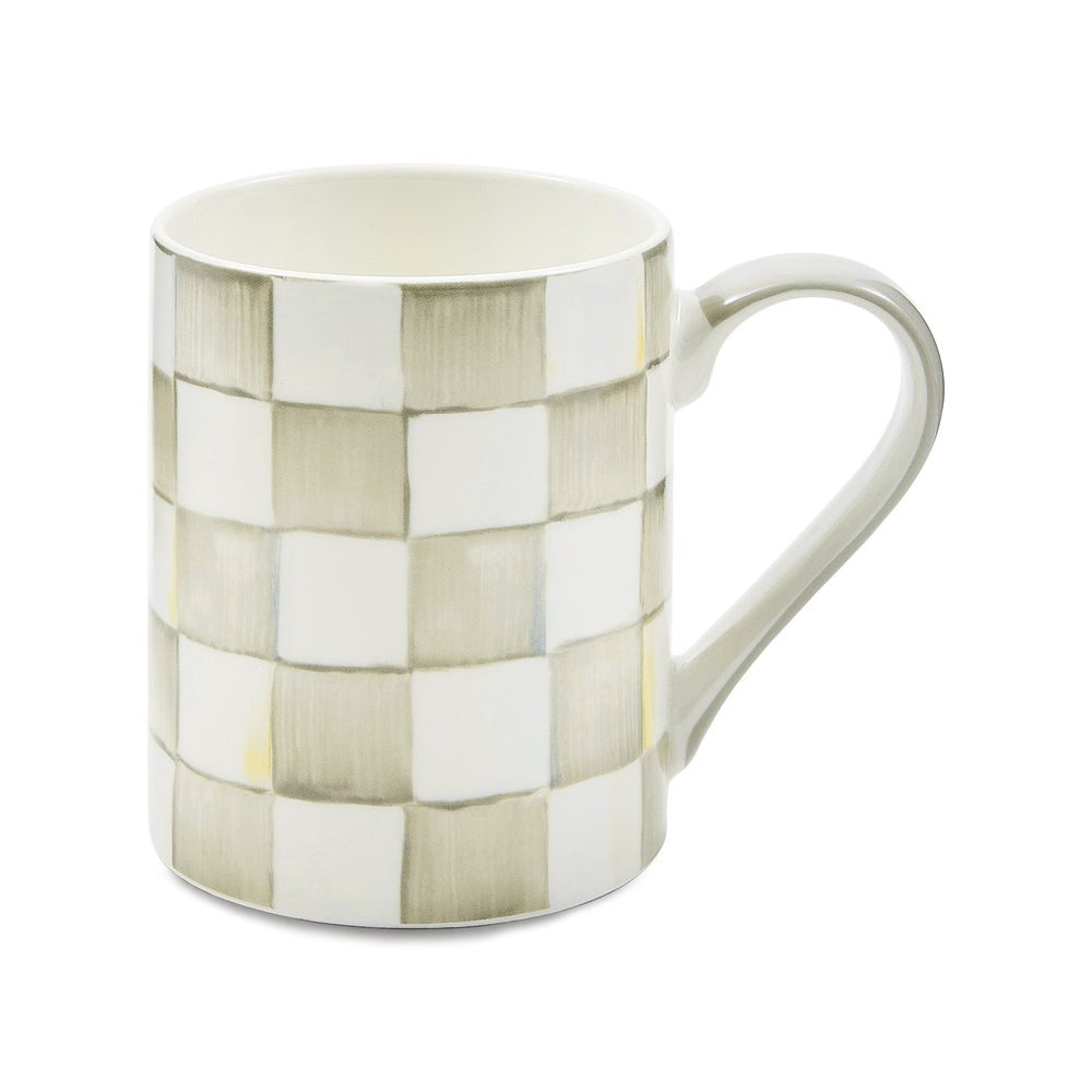 Sterling Check Porcelain Mug