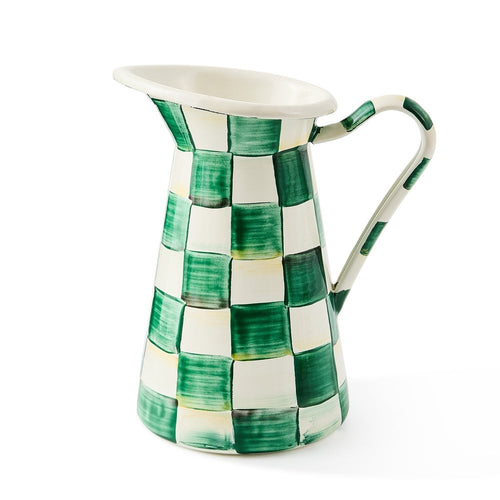 Emerald Check Medium Practical Pitcher