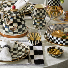 Cargar imagen en el visor de la galería, Courtly Stripe Stemless Wine Glass
