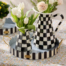 Cargar imagen en el visor de la galería, Courtly Stripe Serving Trays, Set of 2