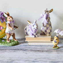 Cargar imagen en el visor de la galería, Violet Check Resting Bunny