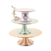 Cargar imagen en el visor de la galería, Posie Patch Small Ceramic Pedestal Platter
