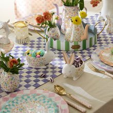 Cargar imagen en el visor de la galería, Posie Patch Ceramic Rabbit Candy Dishes, Set of 3