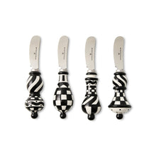 Cargar imagen en el visor de la galería, Courtly Check Party Spreaders, Set of 4