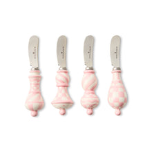 Cargar imagen en el visor de la galería, Rosy Check Party Spreaders, Set of 4