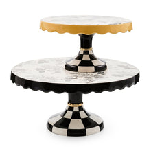 Cargar imagen en el visor de la galería, Bee Toile Large Pedestal Platter