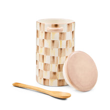 Cargar imagen en el visor de la galería, Mocha Check Farmhouse Canister