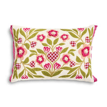 Cargar imagen en el visor de la galería, Check Hearts Lumbar Throw Pillow