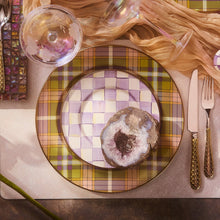 Cargar imagen en el visor de la galería, Tartan Violet Charger/Plate