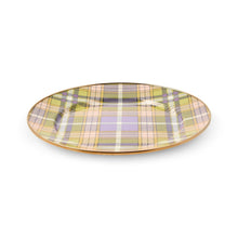 Cargar imagen en el visor de la galería, Tartan Violet Charger/Plate