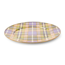 Cargar imagen en el visor de la galería, Tartan Violet Serving Platter