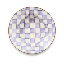Cargar imagen en el visor de la galería, Violet Check Serving Bowl