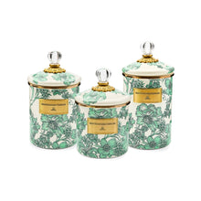 Cargar imagen en el visor de la galería, Emerald English Garden Small Canister