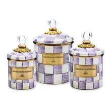 Cargar imagen en el visor de la galería, Violet Check Small Canister