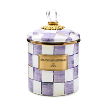 Cargar imagen en el visor de la galería, Violet Check Small Canister