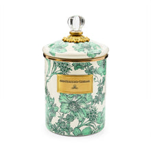 Cargar imagen en el visor de la galería, Emerald English Garden Medium Canister