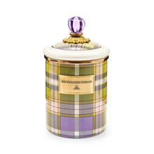 Cargar imagen en el visor de la galería, Tartan Violet Medium Canister