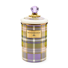 Cargar imagen en el visor de la galería, Tartan Violet Large Canister