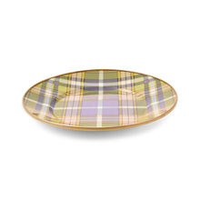 Cargar imagen en el visor de la galería, Tartan Violet Dinner Plate