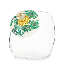 Cargar imagen en el visor de la galería, Cookie Jar with Emerald English Garden Lid