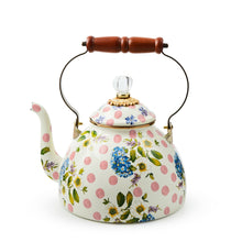Cargar imagen en el visor de la galería, Wildflowers Pink 3 Qt. Tea Kettle