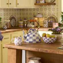 Cargar imagen en el visor de la galería, Violet Check 3 Quart Tea Kettle