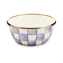 Cargar imagen en el visor de la galería, Violet Check Pinch Bowl