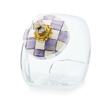 Cargar imagen en el visor de la galería, Sweets Jar with Violet Check Lid