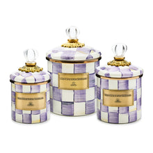 Cargar imagen en el visor de la galería, Violet Check Demi Canister