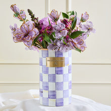 Cargar imagen en el visor de la galería, Violet Check Utensil Holder