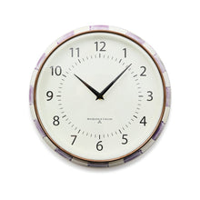 Cargar imagen en el visor de la galería, Violet Check School Wall Clock