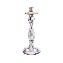Cargar imagen en el visor de la galería, Violet Check Large Candlestick