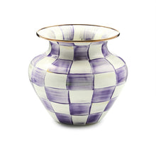 Cargar imagen en el visor de la galería, Violet Check Large Vase