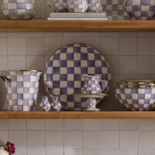 Cargar imagen en el visor de la galería, Violet Check Abundant Bowl