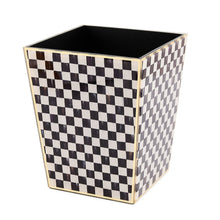 Cargar imagen en el visor de la galería, Courtly Check Glass Waste Bin