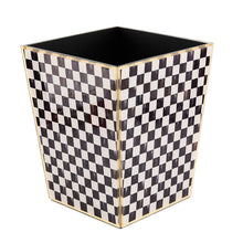 Cargar imagen en el visor de la galería, Courtly Check Glass Waste Bin