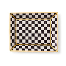Cargar imagen en el visor de la galería, Courtly Check Small Glass Tray