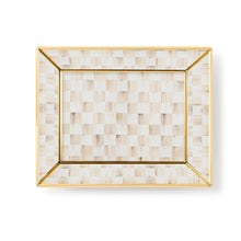 Cargar imagen en el visor de la galería, Mocha Check Small Glass Tray