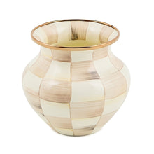 Cargar imagen en el visor de la galería, Mocha Check Vase