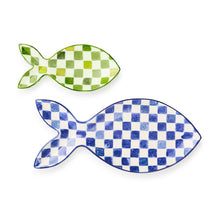 Cargar imagen en el visor de la galería, Go Fish Serving Platters, Set of 2