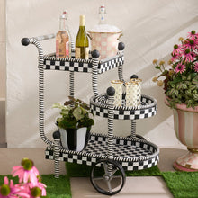 Cargar imagen en el visor de la galería, Gambit Check Outdoor Bar Cart